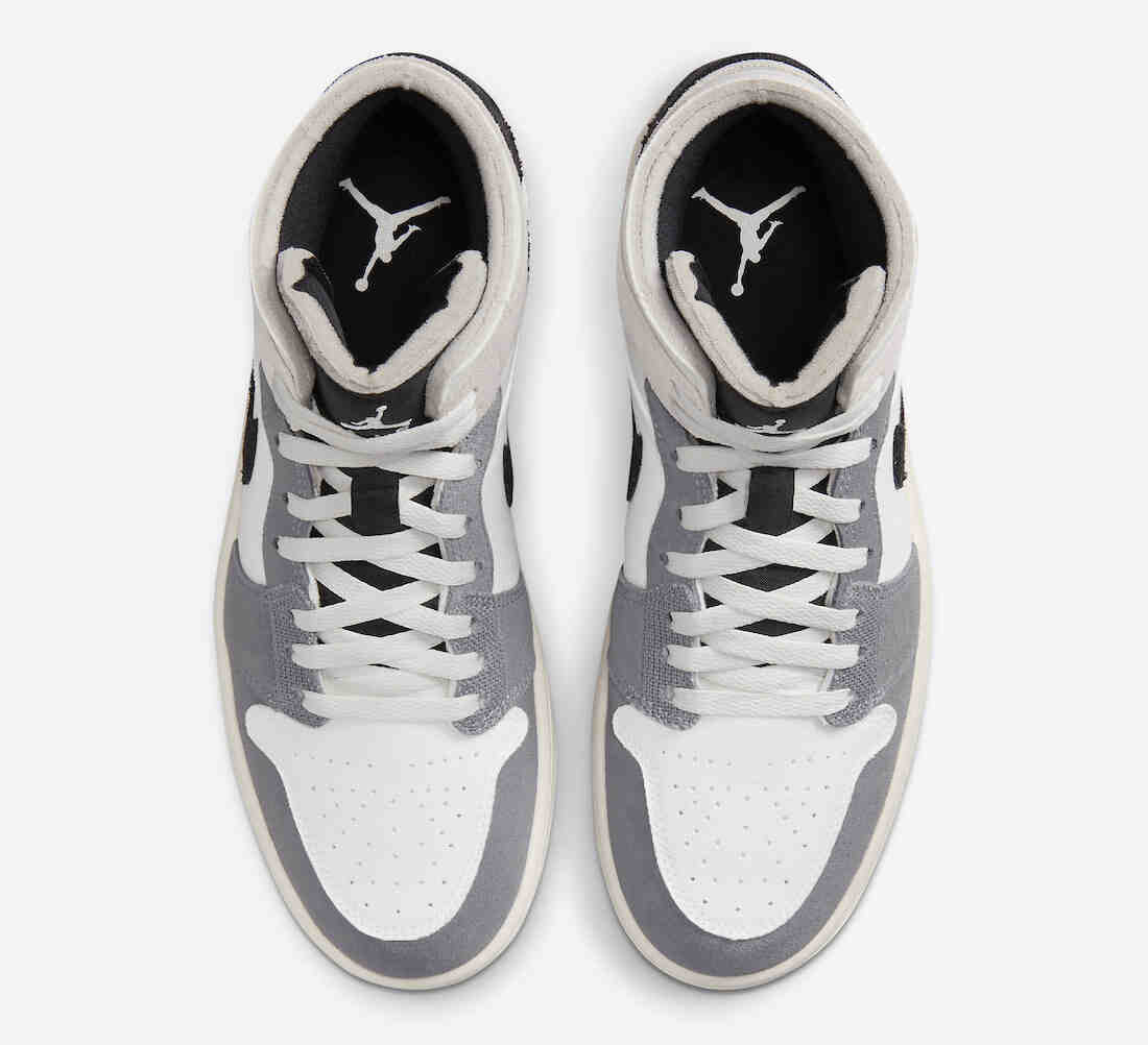 Air Jordan 1 Mid Craft Cement Grey DZ4136-002