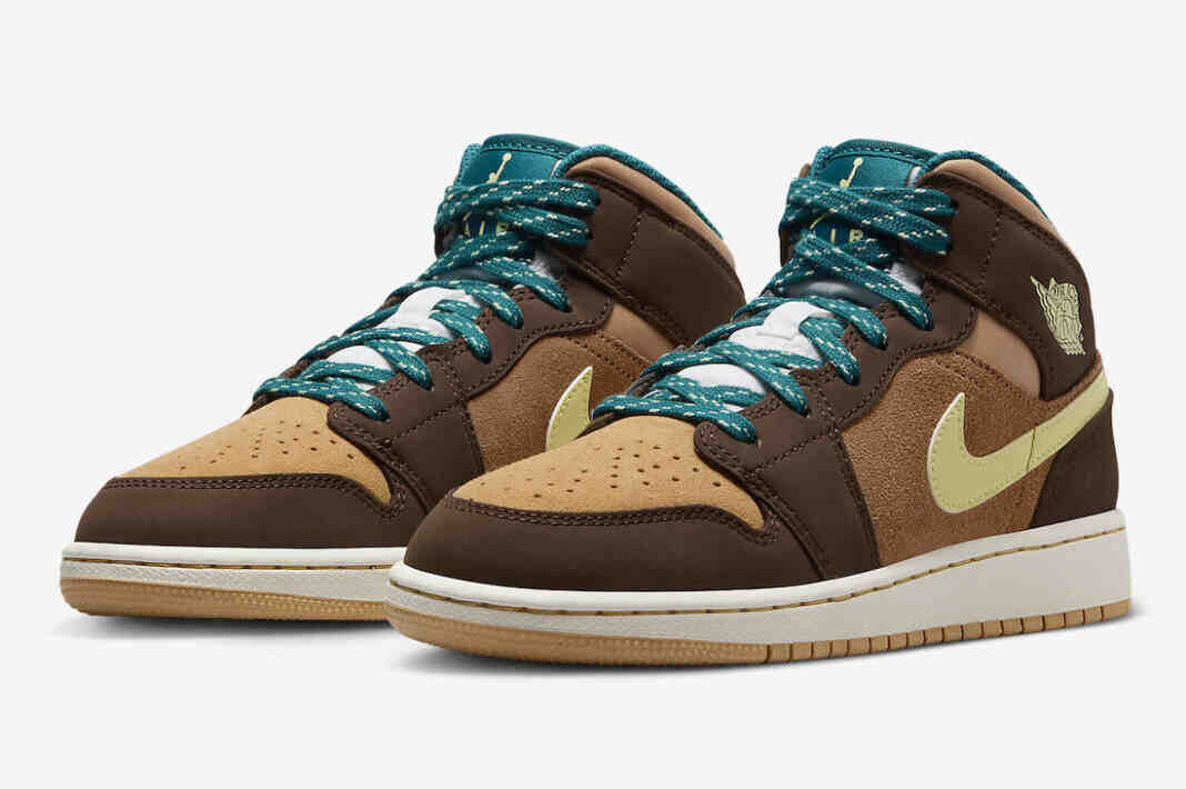 Air Jordan 1 Mid GS “Cacao Wow” 2023年秋季上市