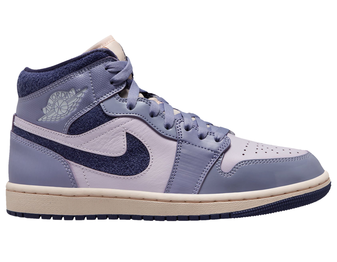 Air Jordan 1 Mid Purple Chenille DZ3745-500 Release Date