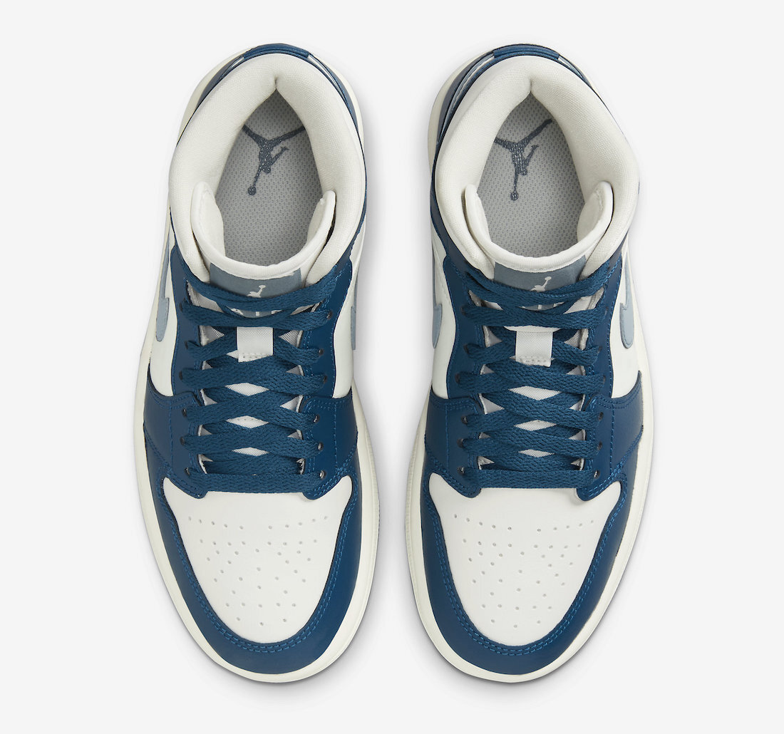 Air Jordan 1 Mid Sky J French Blue BQ6472-414