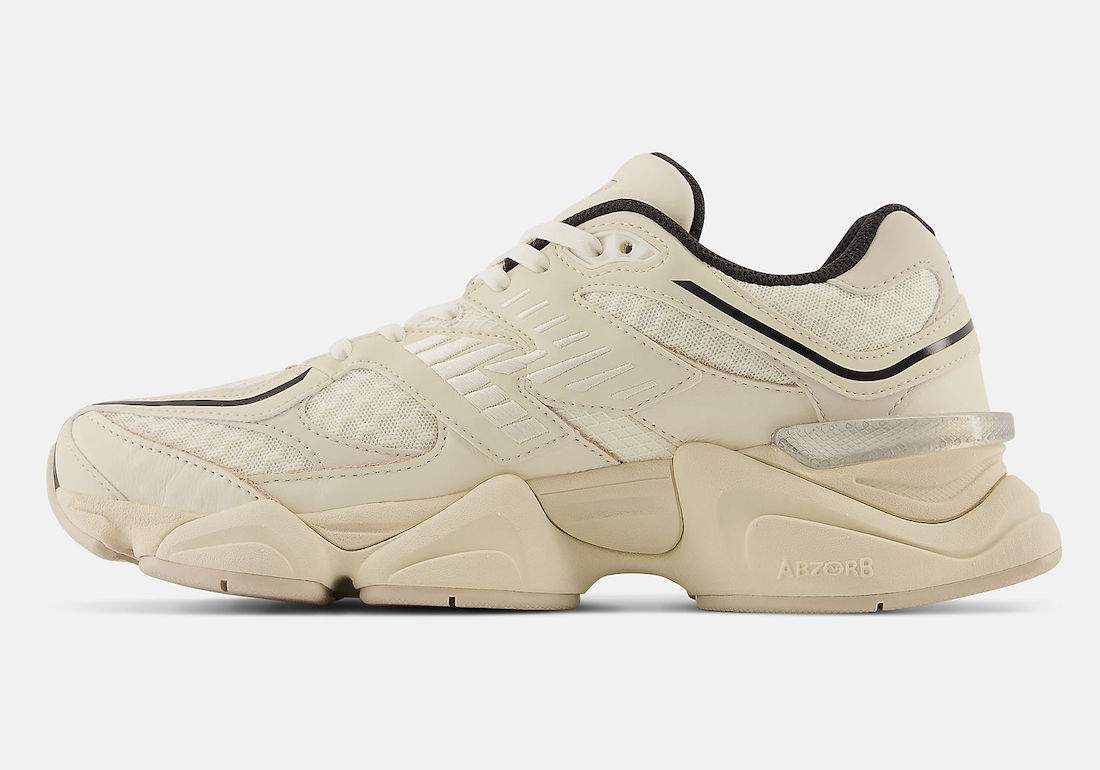 New Balance 9060 Cream Black U9060DUA Release Date