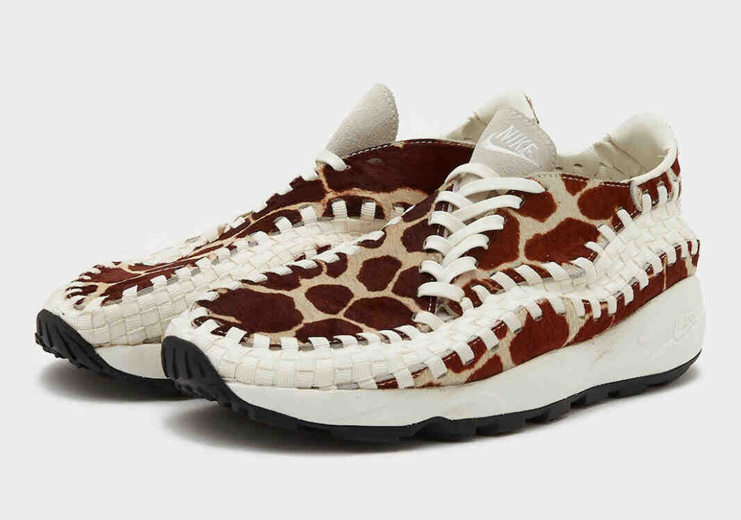 耐克Air Footscape Woven “Cow Print” 将于2023年秋季上市