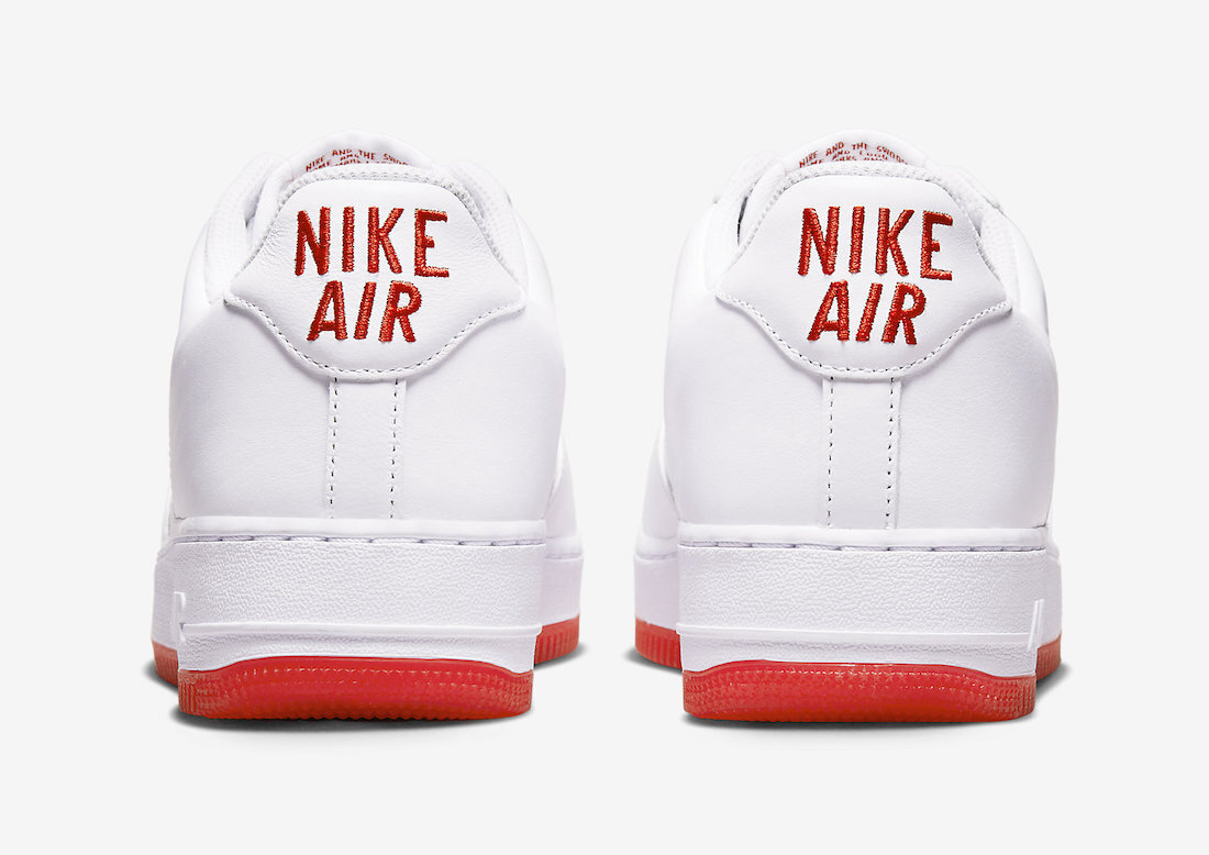 Nike Air Force 1 Low Color of the Month White University Red FN5924-101