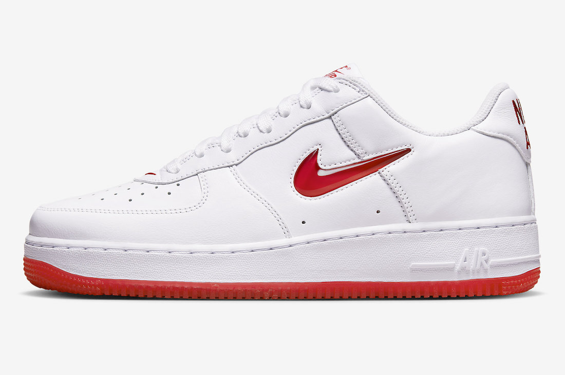 Nike Air Force 1 Low Color of the Month White University Red FN5924-101