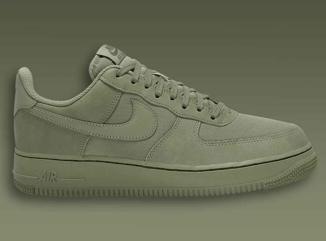 Nike Air Force 1 Low Premium Oil Green FB8876-300