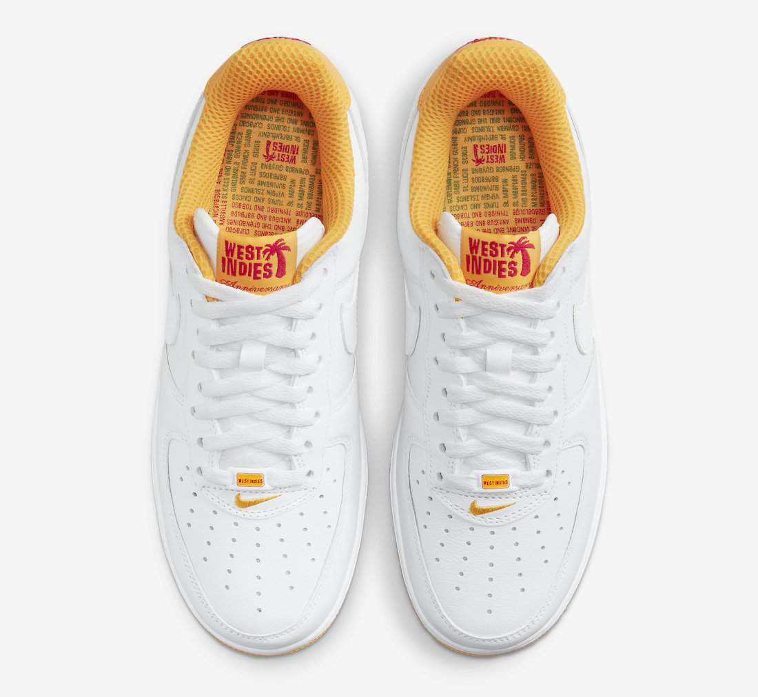 Nike Air Force 1 Low West Indies DX1156-101 Release Date