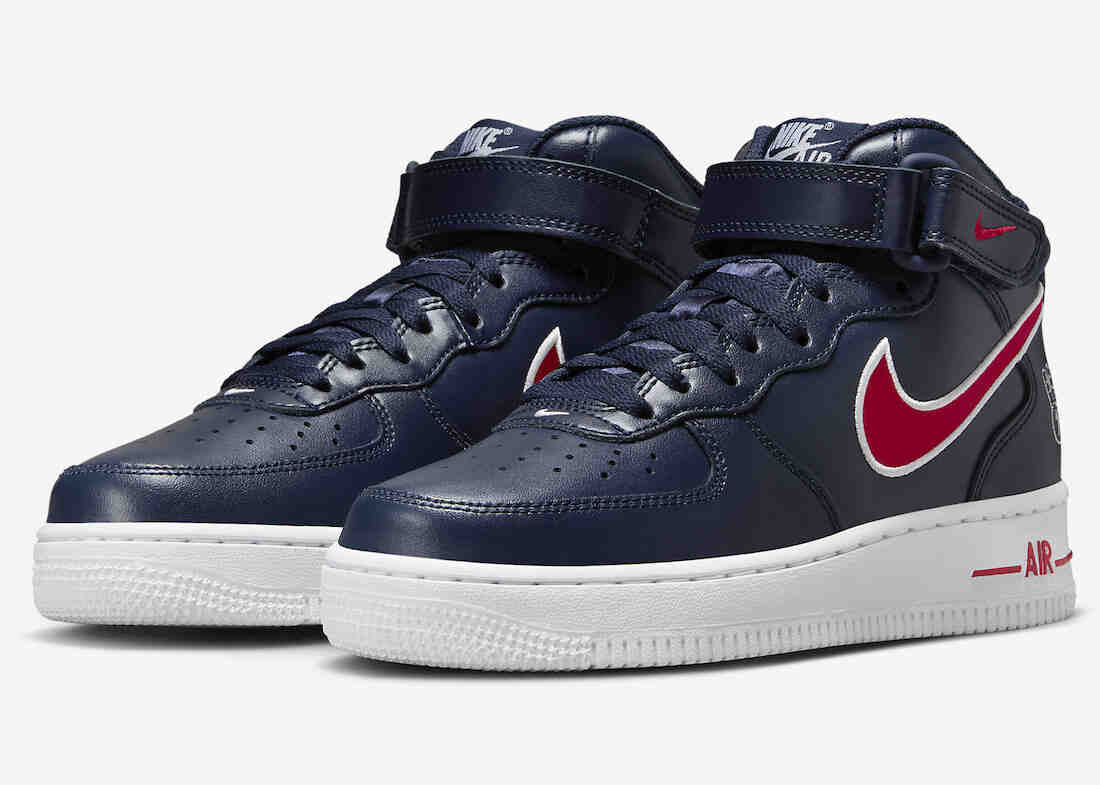 Nike Air Force 1 Mid Houston Comets FJ0728-400