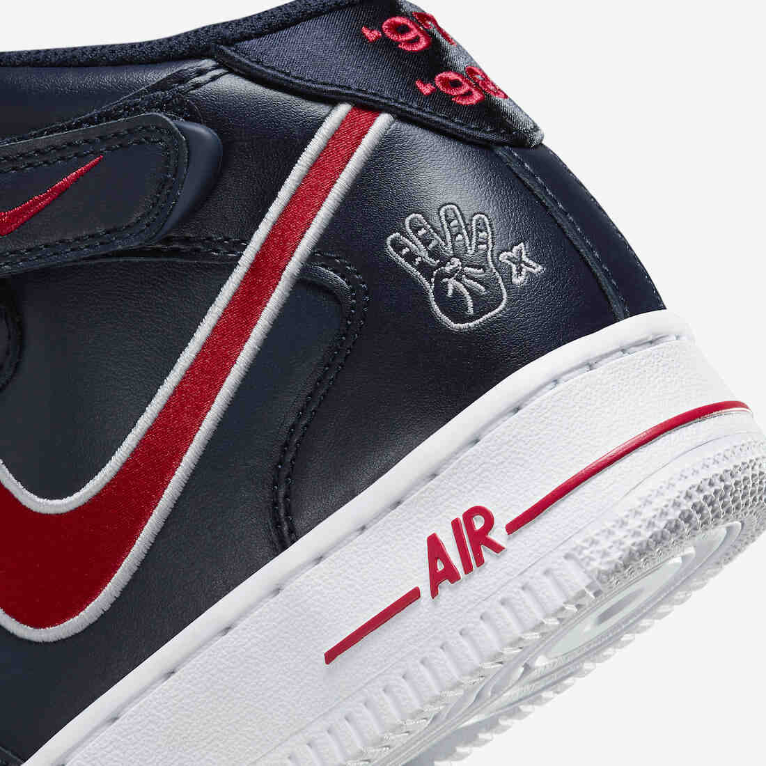 Nike Air Force 1 Mid Houston Comets FJ0728-400