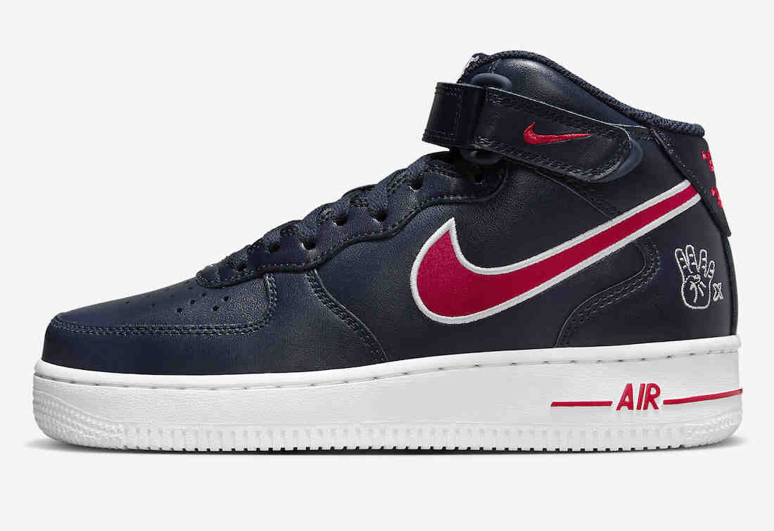 Nike Air Force 1 Mid Houston Comets FJ0728-400