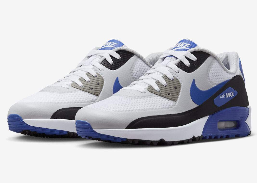 耐克Air Max 90高尔夫版出现 “Game Royal “字样