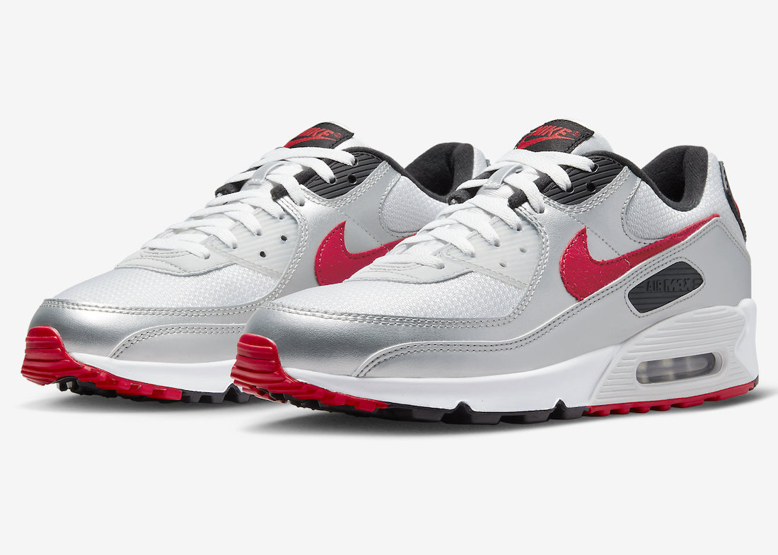 Nike Air Max 90 Icons Silver Bullet DX4233-001