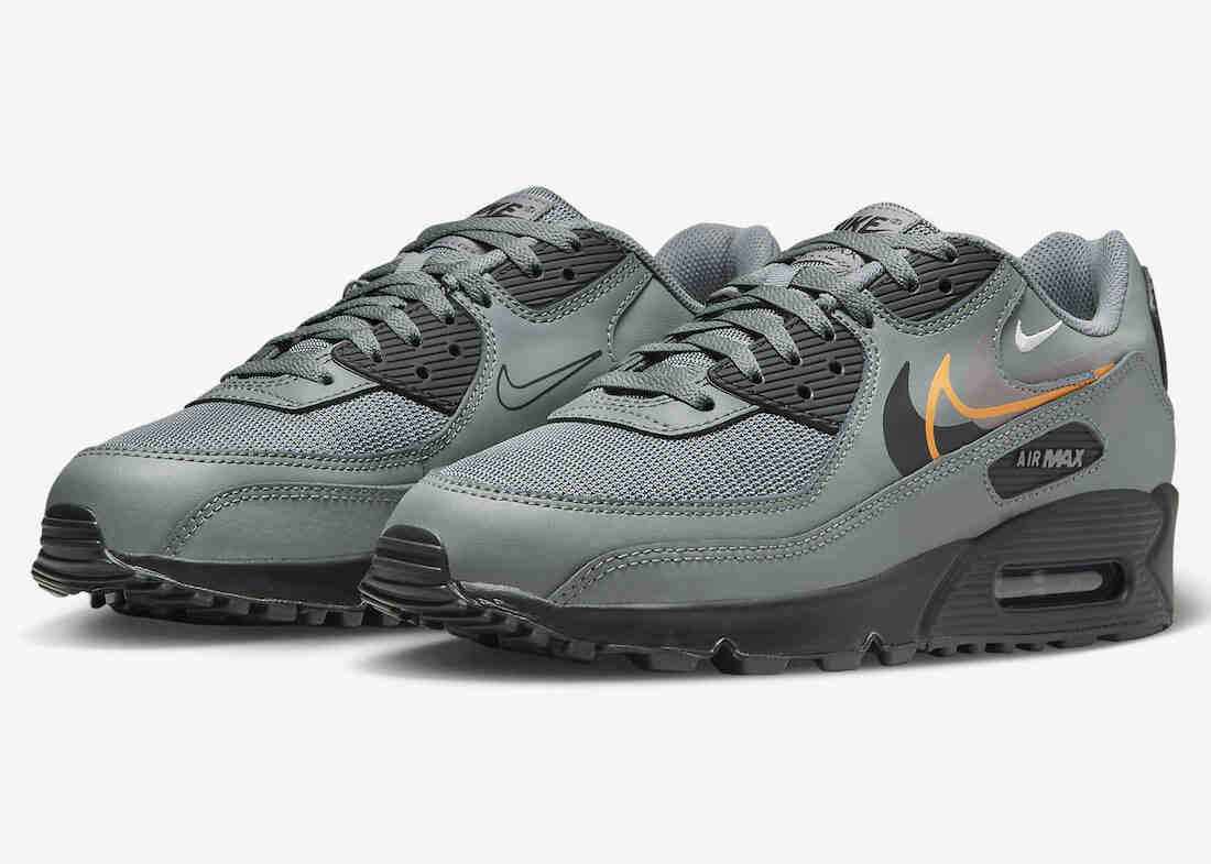 Nike Air Max 90 Multi Swoosh Grey FN7810-001