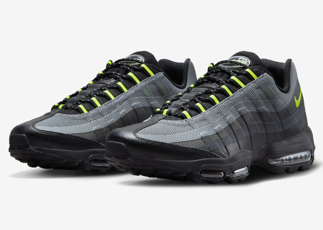 耐克Air Max 95 Ultra以经典灰色和霓虹色回归