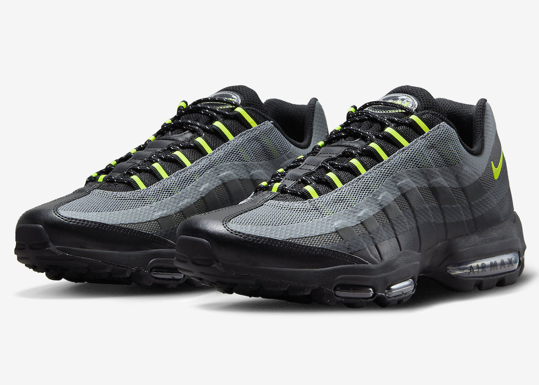 Nike Air Max 95 Ultra Black Grey Volt FJ4216-002