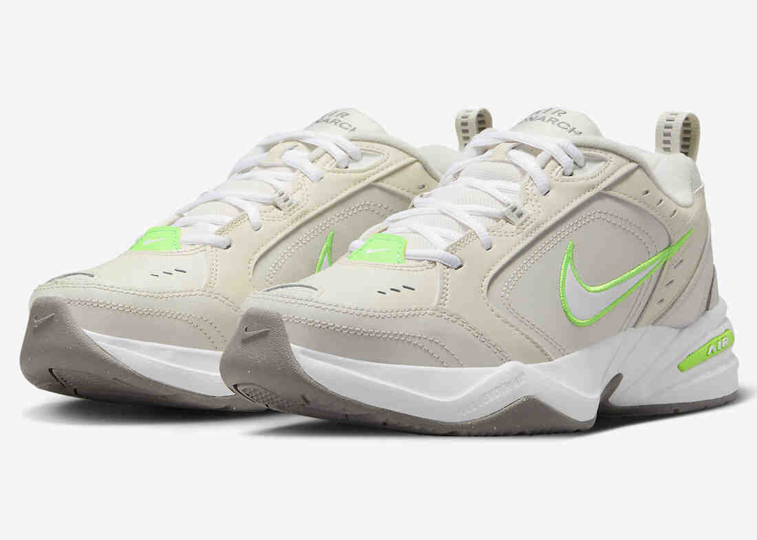 Nike Air Monarch IV Light Bone Shock Green FN3436-011