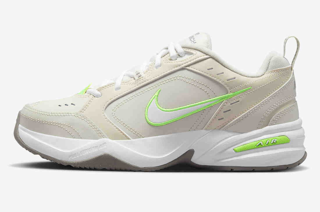 Nike Air Monarch IV Light Bone Shock Green FN3436-011