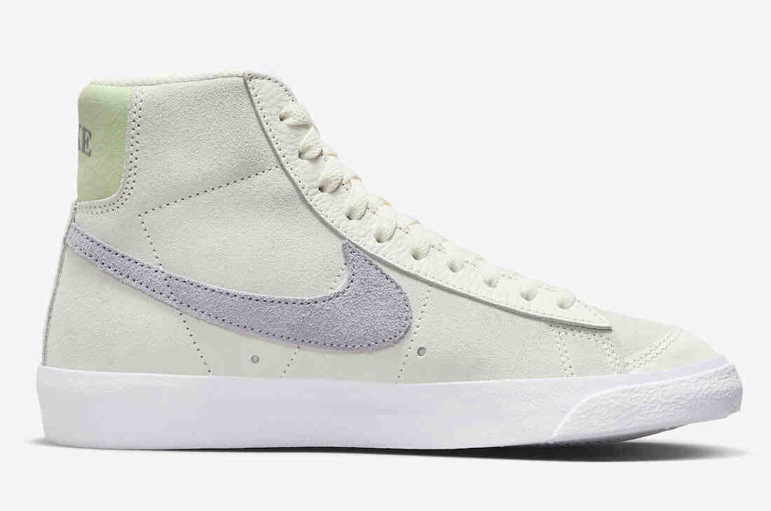 Nike Blazer Mid 77 Pale Ivory Pewter Honeydew Sail FN7775-100