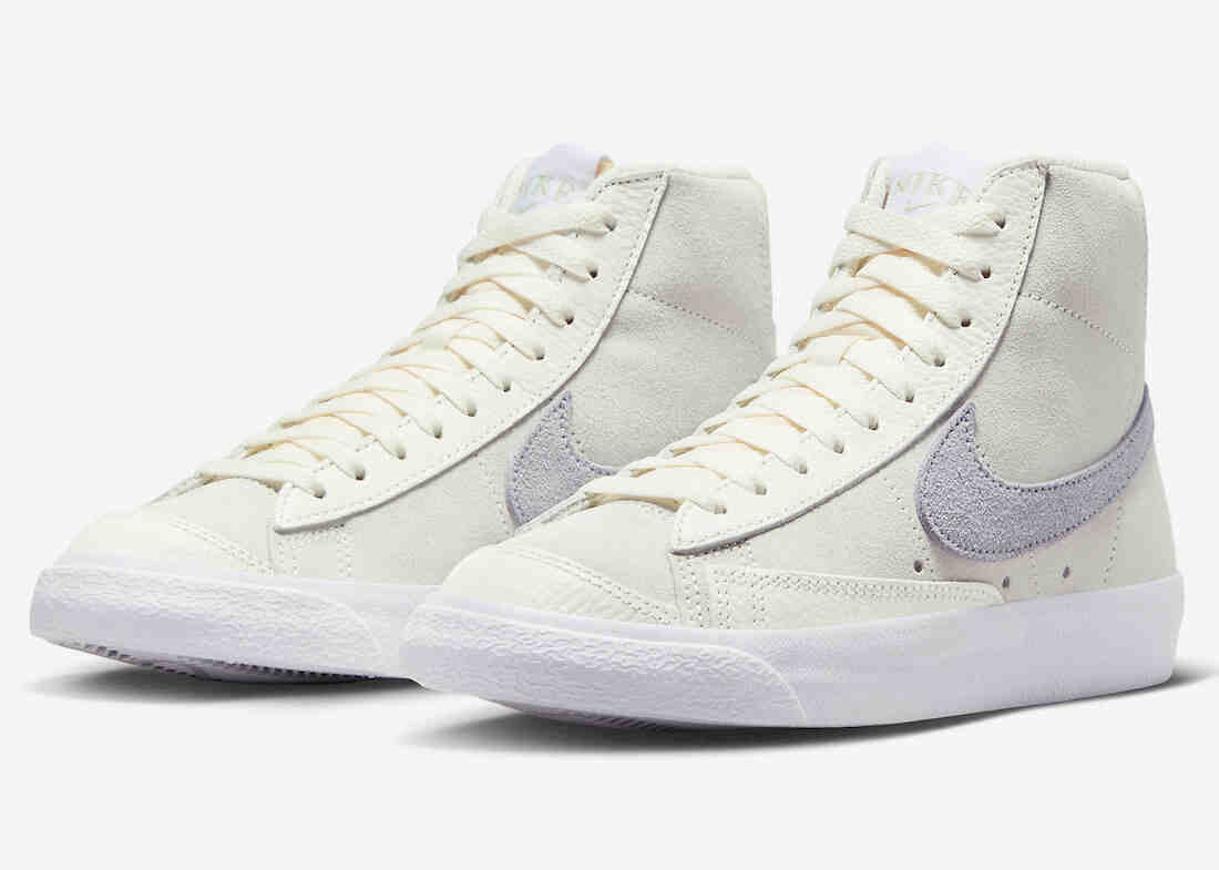 Nike Blazer Mid 77 Pale Ivory Pewter Honeydew Sail FN7775-100