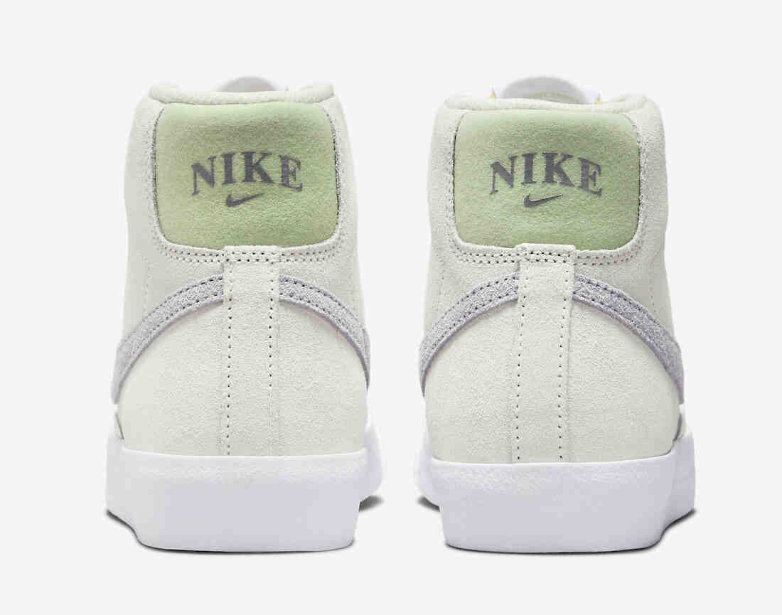 Nike Blazer Mid 77 Pale Ivory Pewter Honeydew Sail FN7775-100