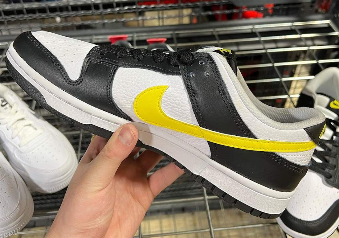 Nike Dunk Low Black Yellow White FQ2431-001 Release Date