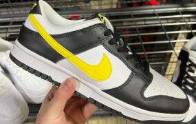 初见：Nike Dunk Low “Black/Yellow”