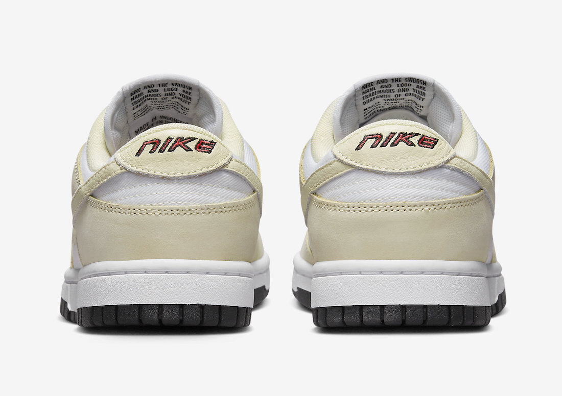 Nike Dunk Low Coconut Milk DZ2710-100 Heel