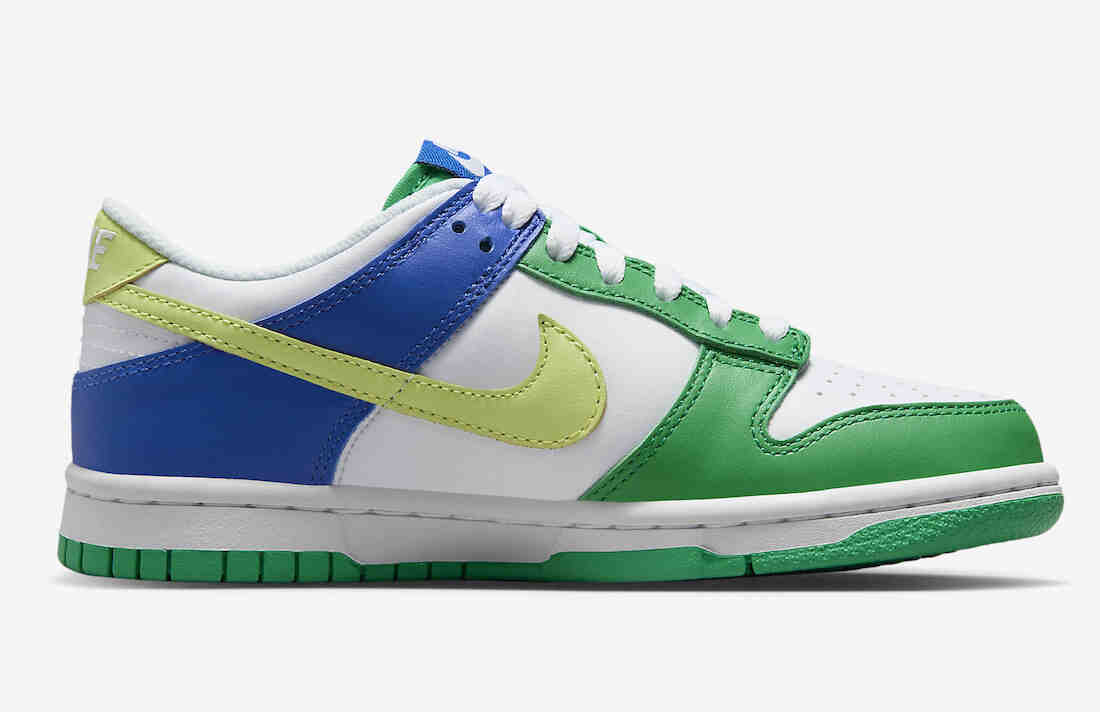 Nike Dunk Low GS Green Blue FN6973-100