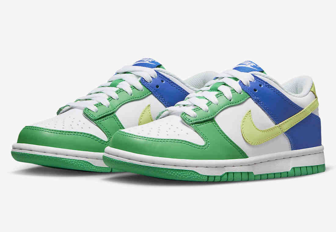 Nike Dunk Low GS Green Blue FN6973-100