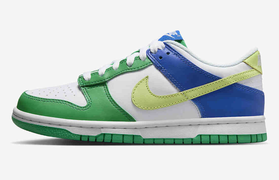 Nike Dunk Low GS Green Blue FN6973-100