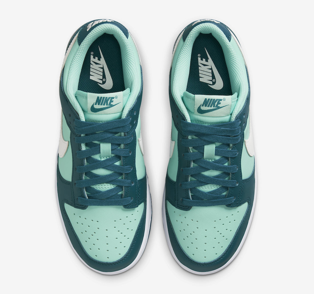 Nike Dunk Low Geode Teal White Emerald Rise DD1503-301