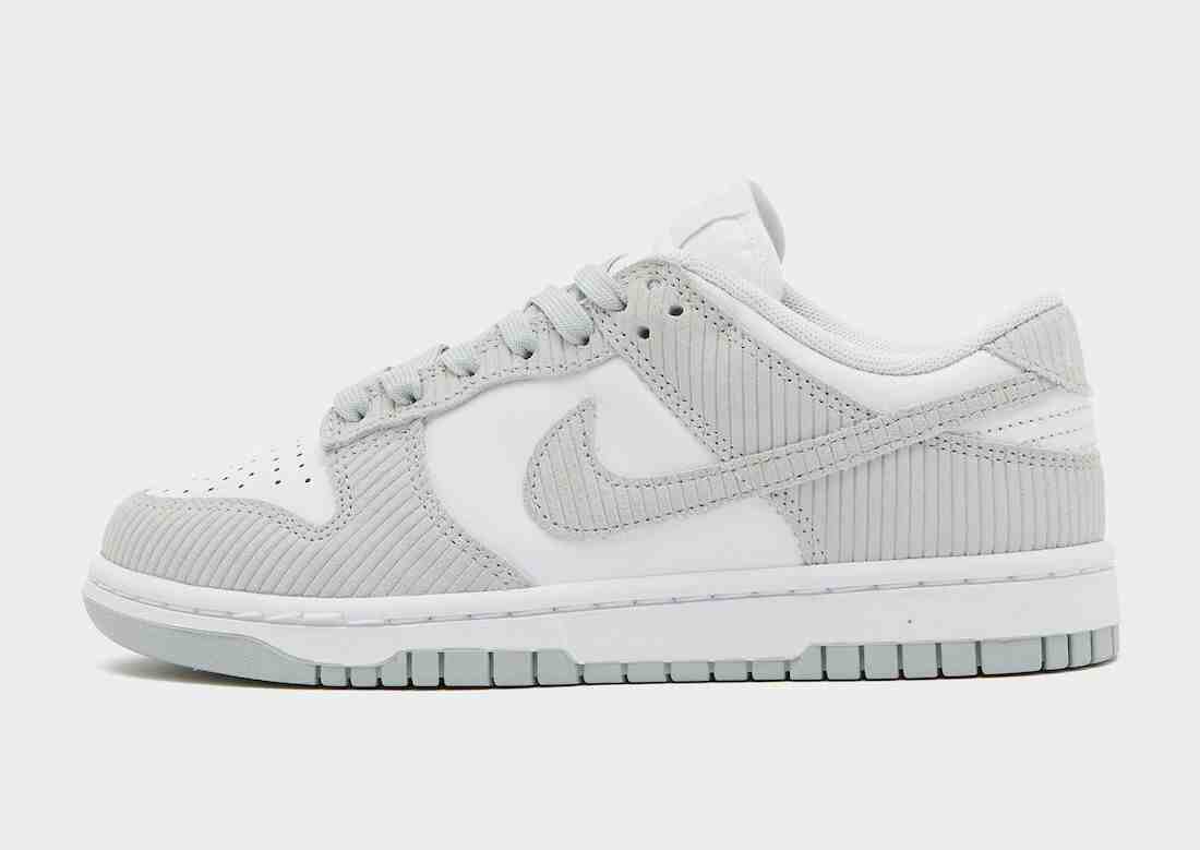 Nike Dunk Low Grey Corduroy