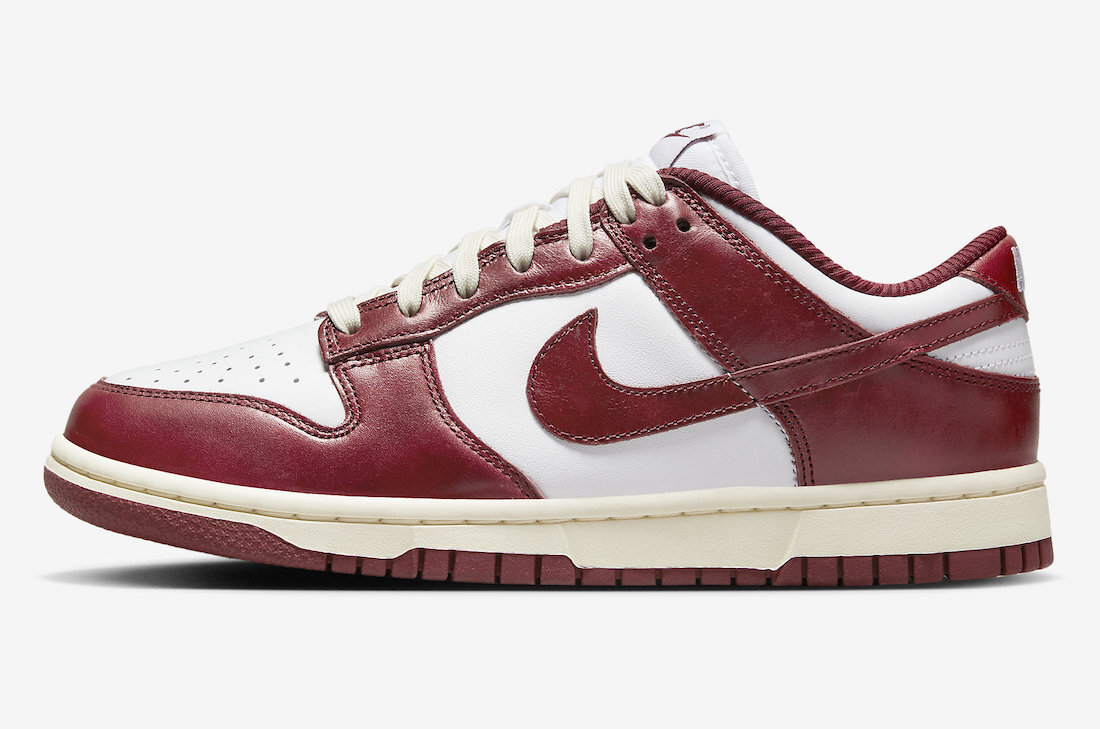 Nike Dunk Low PRM Team Red FJ4555-100 Release Date