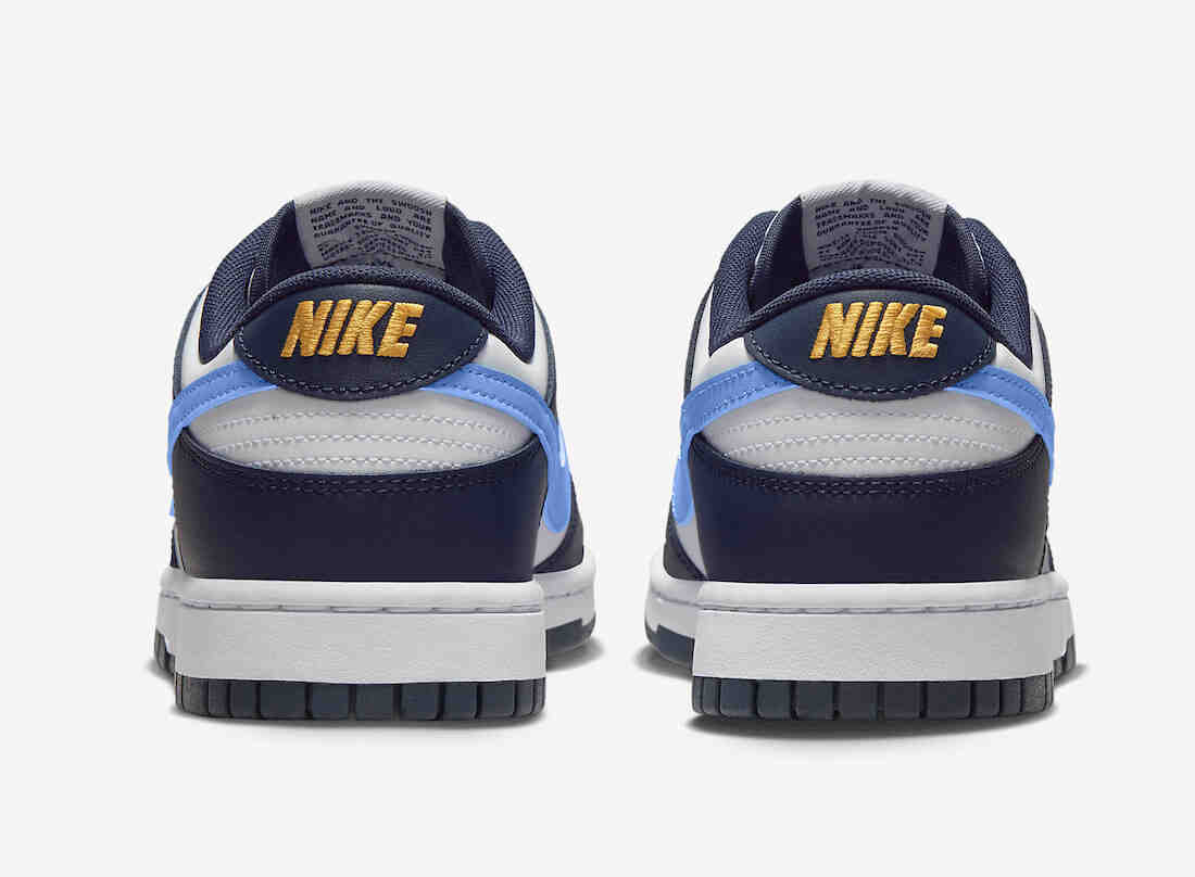 Nike Dunk Low White Navy University Blue FN7800-400