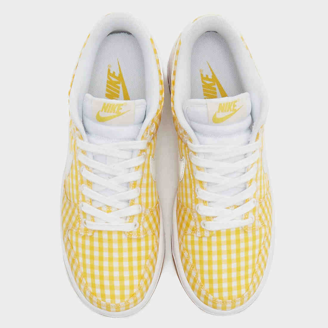 Nike Dunk Low Yellow Gingham