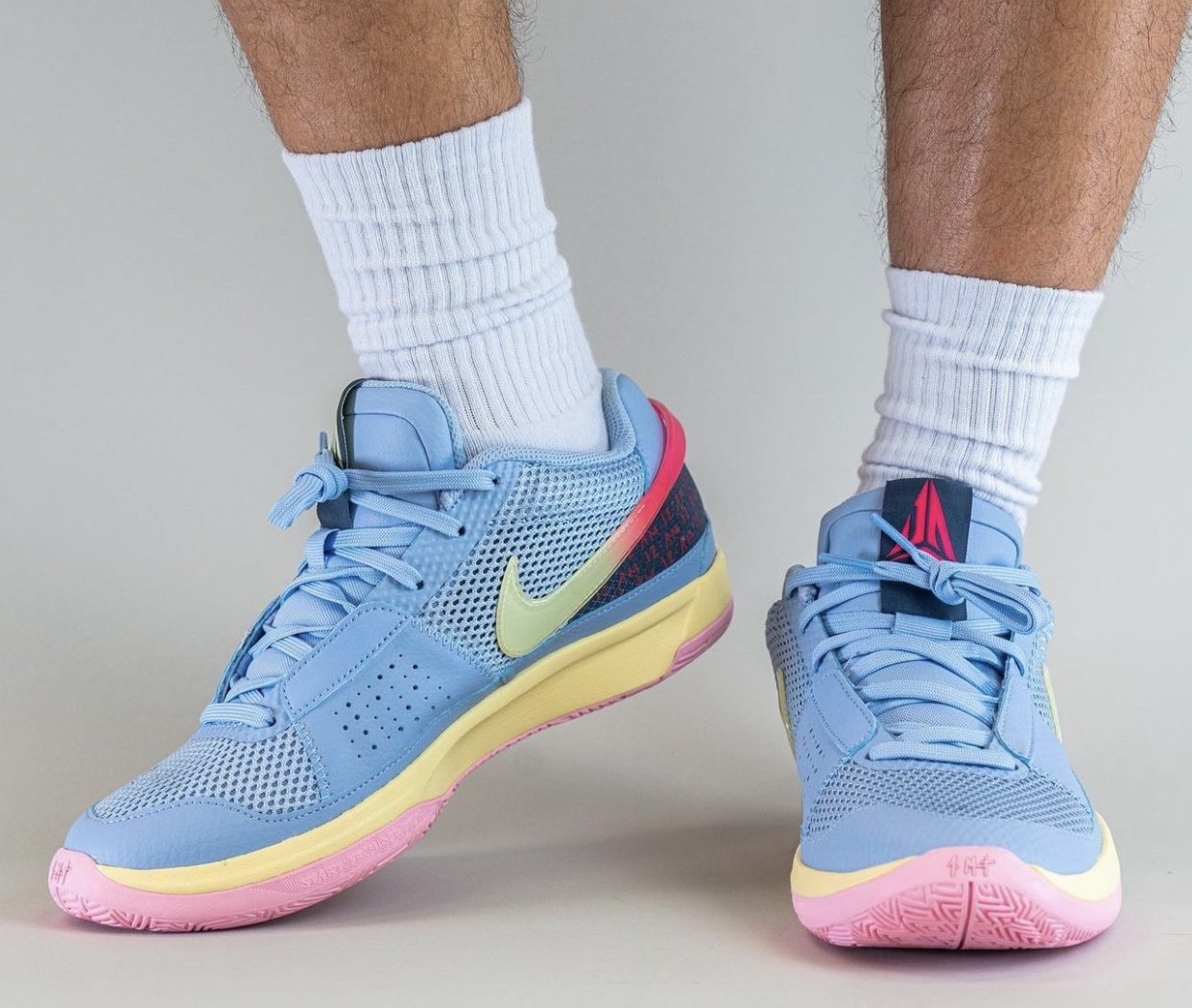 Nike Ja 1 Day One Cobalt Bliss DR8785-400 Release Date On-Feet