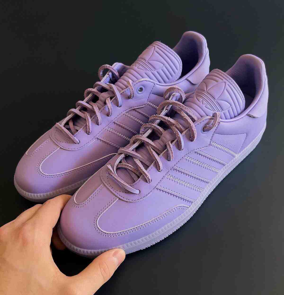 Pharrell adidas Samba Humanrace Lilac