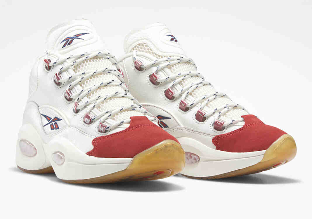 Reebok Question Mid “Vintage Red Toe” 5月5日发布