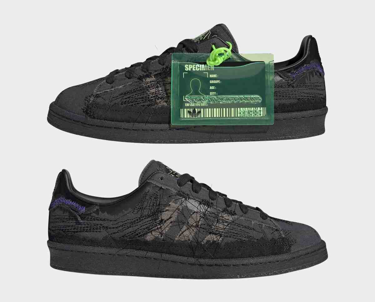 Youth of Paris adidas Campus 80s Core Black GX8433