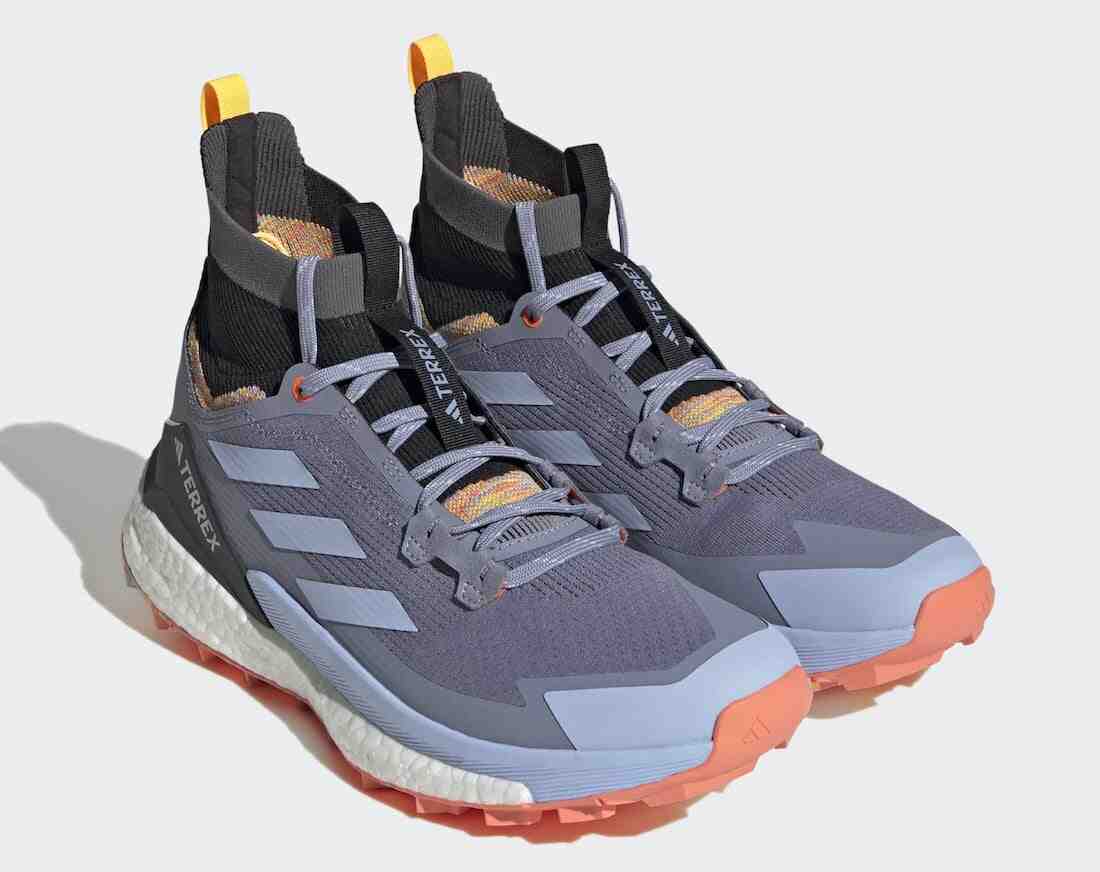 adidas Terrex Free Hiker 2.0 Silver Violet Blue Dawn HQ8398