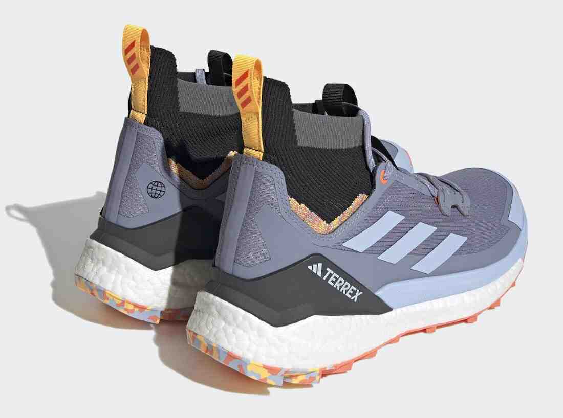 adidas Terrex Free Hiker 2.0 Silver Violet Blue Dawn HQ8398