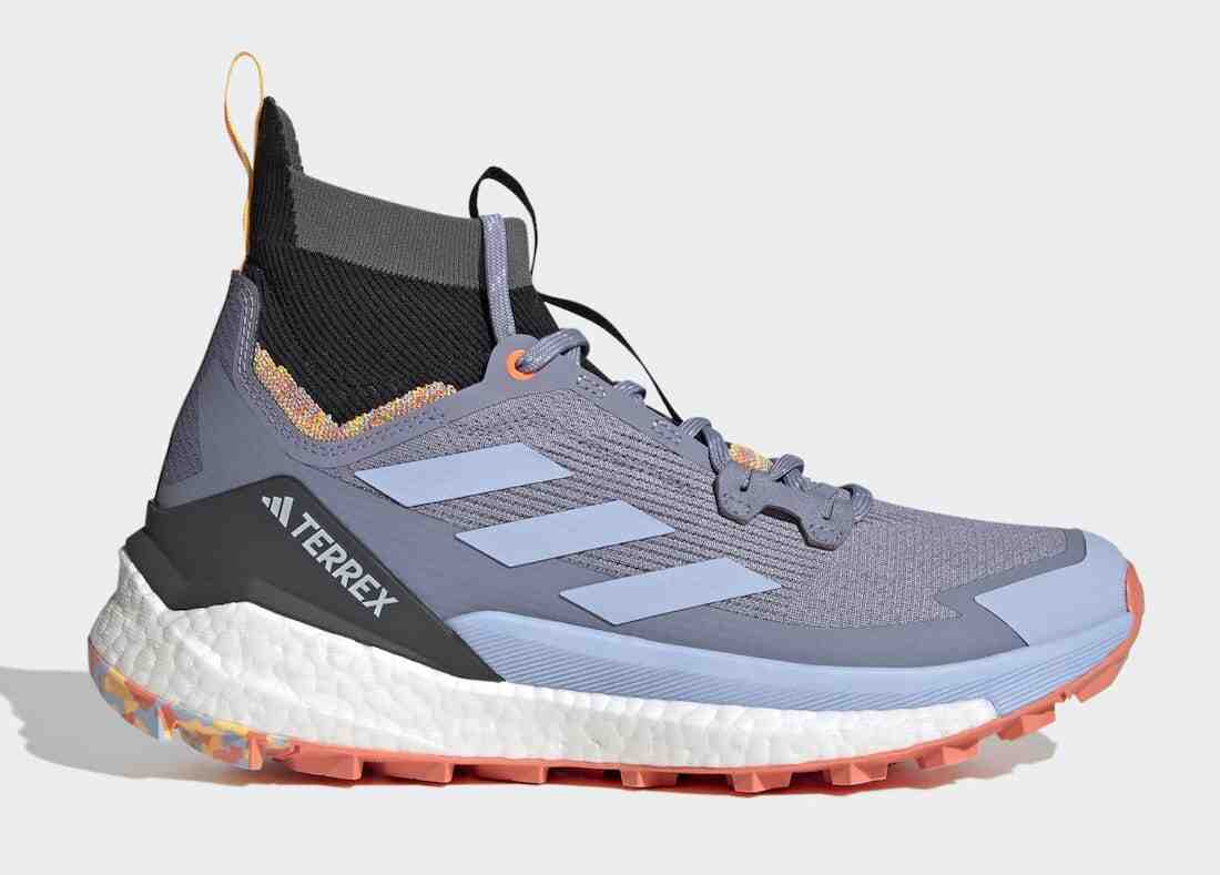 adidas Terrex Free Hiker 2.0 Silver Violet Blue Dawn HQ8398