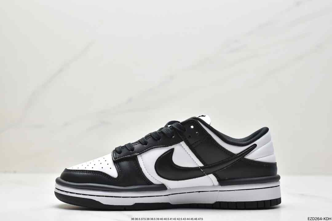 耐克SB, 耐克, 熊猫, 板鞋, Zoom Air, Zoom, SB Dunk Low, Nike SB Dunk Low Twist"Panda", Nike SB Dunk Low, Nike SB Dunk, Nike SB, DZ2794-001, Dunk Low, Dunk - 耐克 Nike SB Dunk Low Twist"Panda" 休闲时尚 低帮 运动滑板板鞋 DZ2794-001