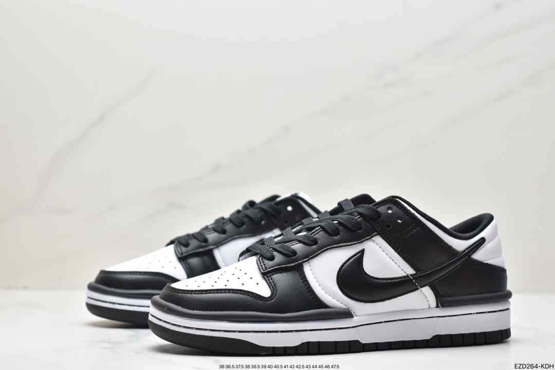 耐克SB, 耐克, 熊猫, 板鞋, Zoom Air, Zoom, SB Dunk Low, Nike SB Dunk Low Twist"Panda", Nike SB Dunk Low, Nike SB Dunk, Nike SB, DZ2794-001, Dunk Low, Dunk - 耐克 Nike SB Dunk Low Twist"Panda" 休闲时尚 低帮 运动滑板板鞋 DZ2794-001