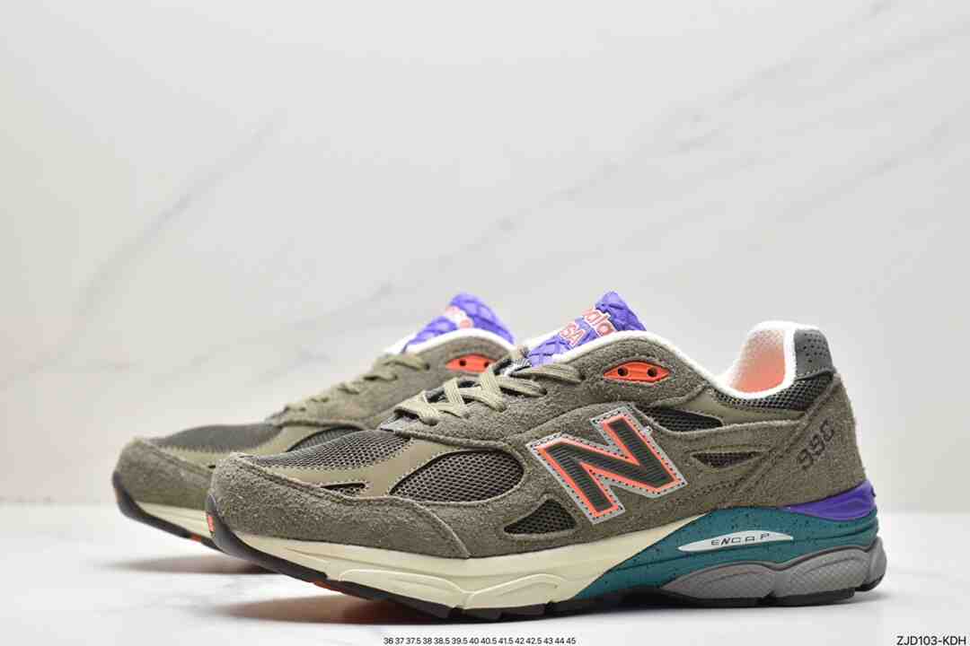 跑鞋, 跑步鞋, 新百伦, New Balance M990V5, New Balance, M990SO3, EVA, ENCAP, 3M反光 - 新百伦 New Balance M990V5 休闲老爹风 低帮 复古运动跑步鞋 M990SO3