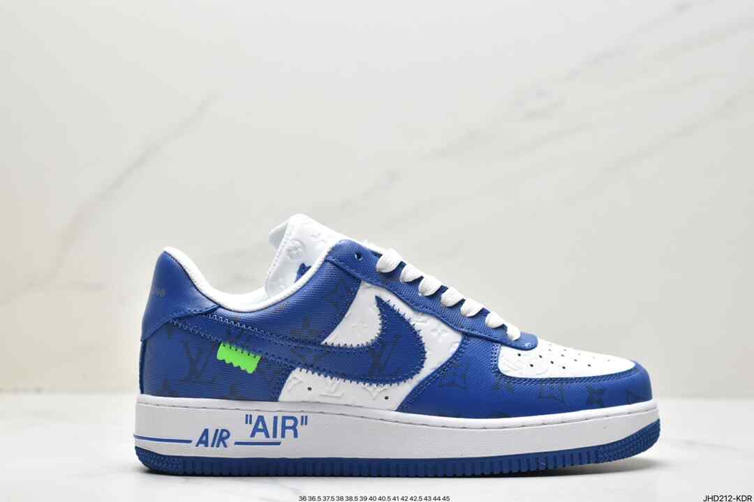 路易威登, 联名, 耐克, 篮球鞋, 板鞋, 低帮篮球鞋, Nike Air Force 1 Low, Nike Air Force 1, Nike Air, NIKE, Louis Vuitton x Nike Air Force 1 Low, Louis Vuitton, Air Force 1 Low, Air Force 1, 1A9V9V - 耐克 Louis Vuitton x Nike Air Force 1 Low 防滑耐磨 低帮 休闲板鞋 1A9V9V