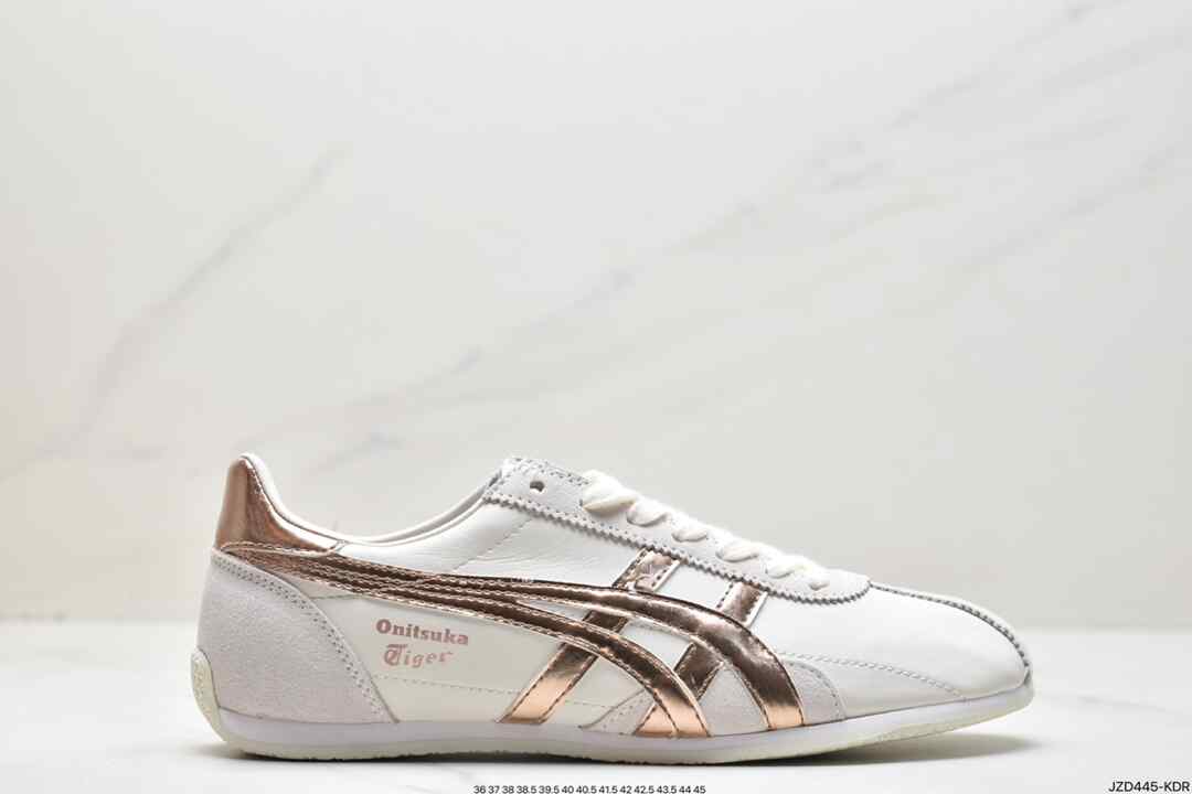 鬼塚虎 Onitsuka Tiger Runspark 轻便防滑 低帮 复古 休闲复古板鞋 1183B480-100