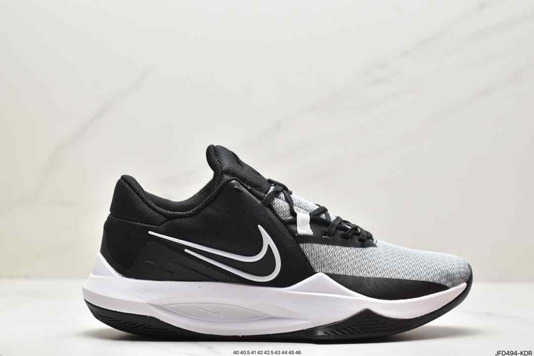 耐克, 篮球鞋, 实战篮球鞋, React, Nike Precision 6 FlyEae, NIKE, DD9535-400 - 耐克 Nike Precision 6 FlyEae 防滑耐磨 低帮 实战篮球鞋 DD9535-400