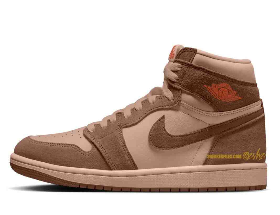 女款Air Jordan 1 High OG “Dusted Clay” 2024年春季发布