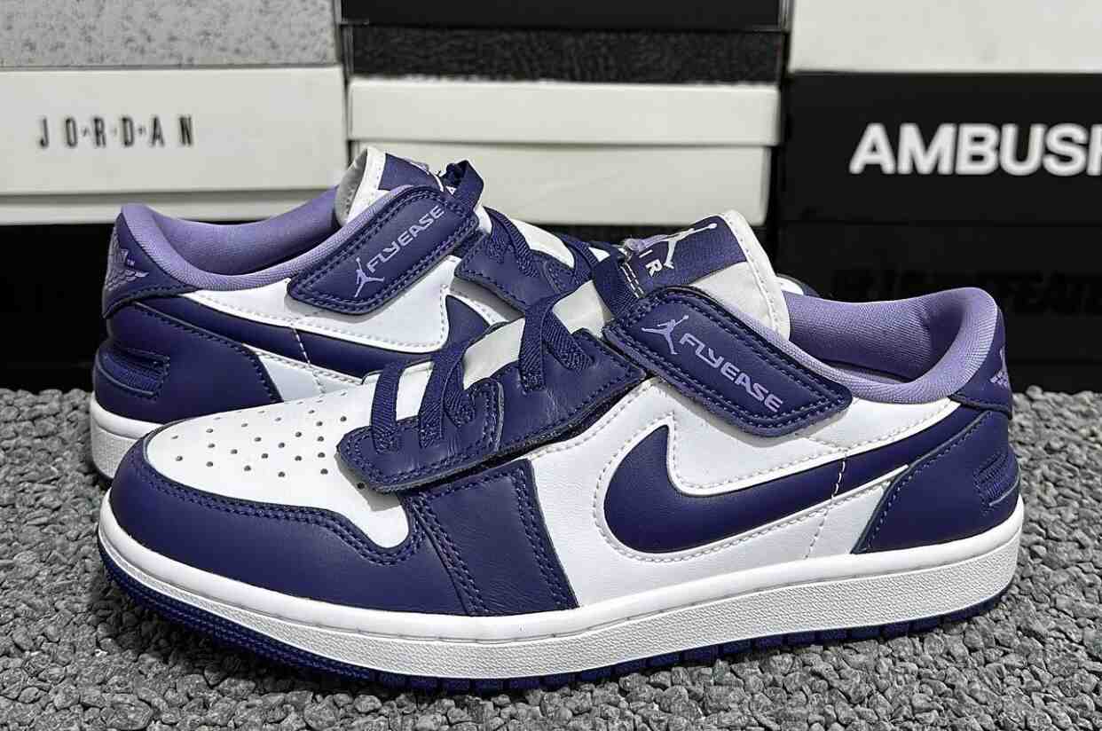 Air Jordan 1 Low FlyEase Sky J Purple DM1206-515