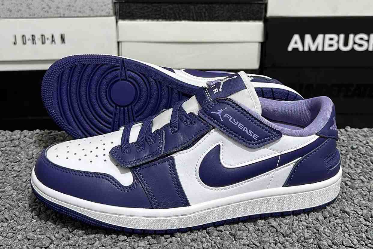 Air Jordan 1 Low FlyEase Sky J Purple DM1206-515